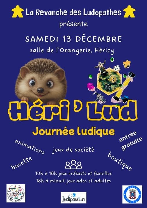 Affiche du festival Héri'Lud à Héricy
