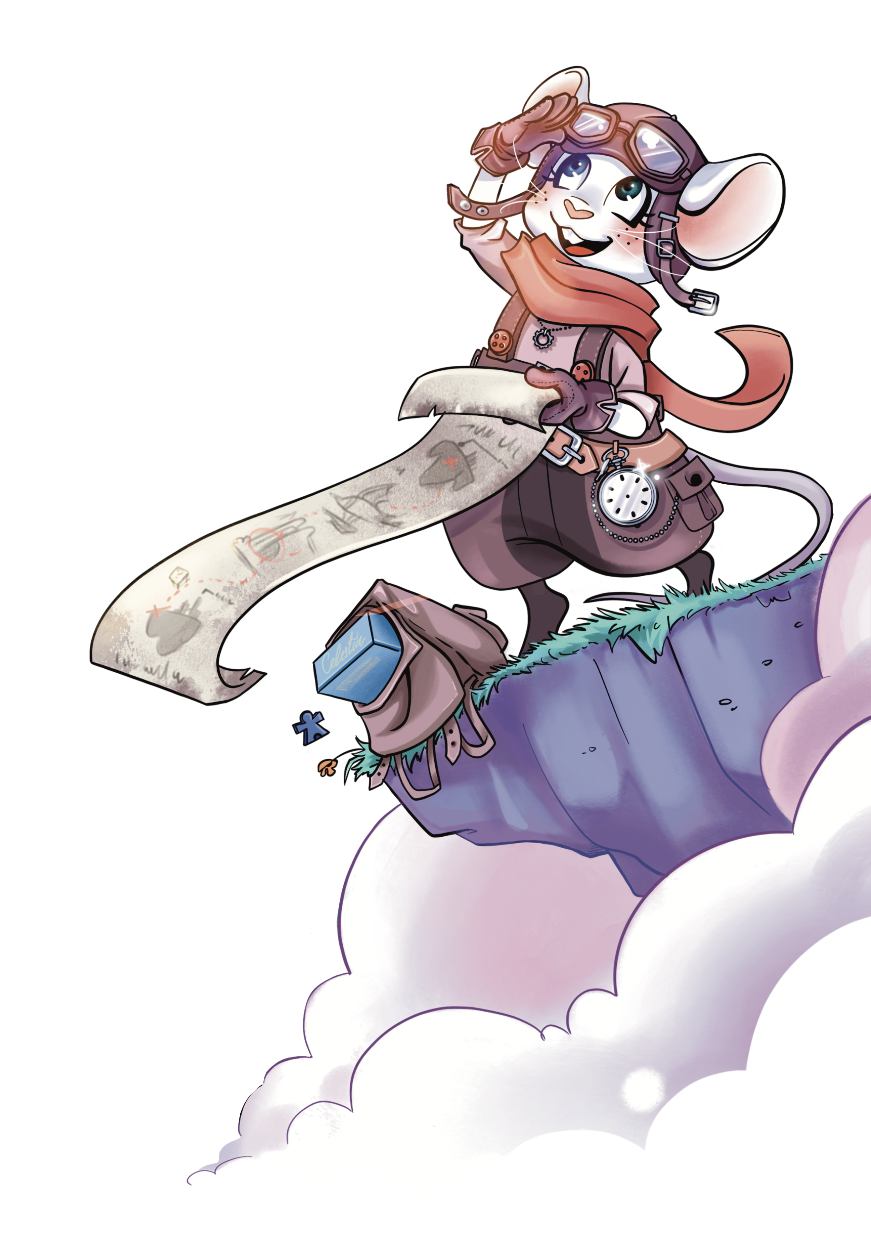 Ratoune, la mascotte de Ludi'Vaux