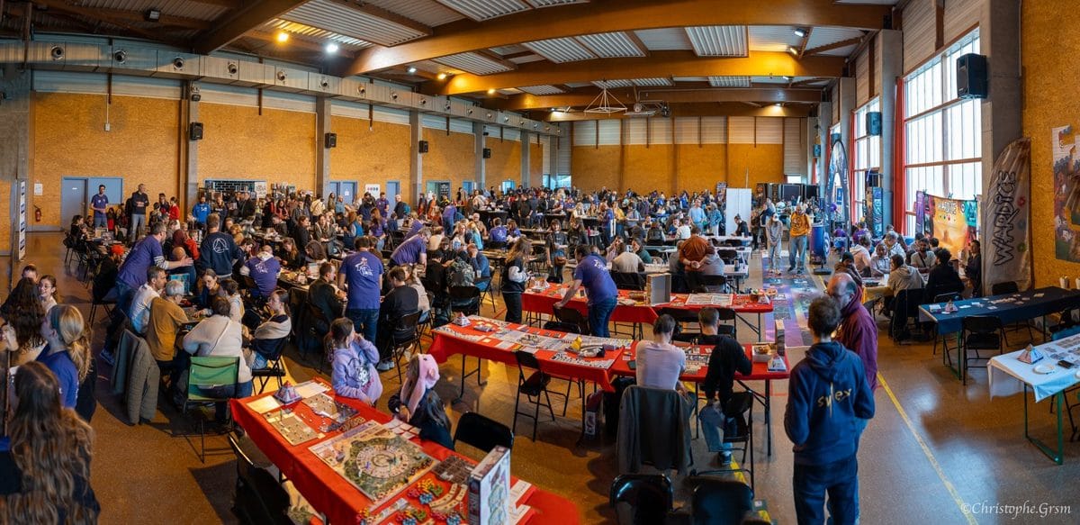Les espaces de jeu de Ludi'Vaux 2026 remplis de festivaliers